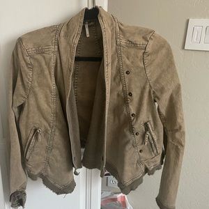 Free People Cropped Jacket